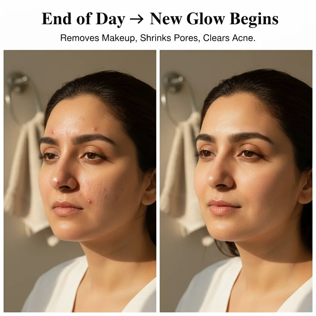 Oil to foam Cleanser