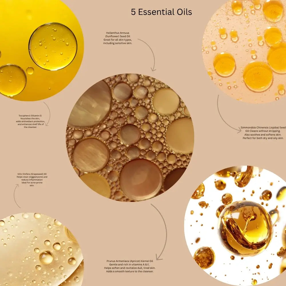 Oil to Foam cleanser + makeup remover [ All in one - Double Action ] - My Store