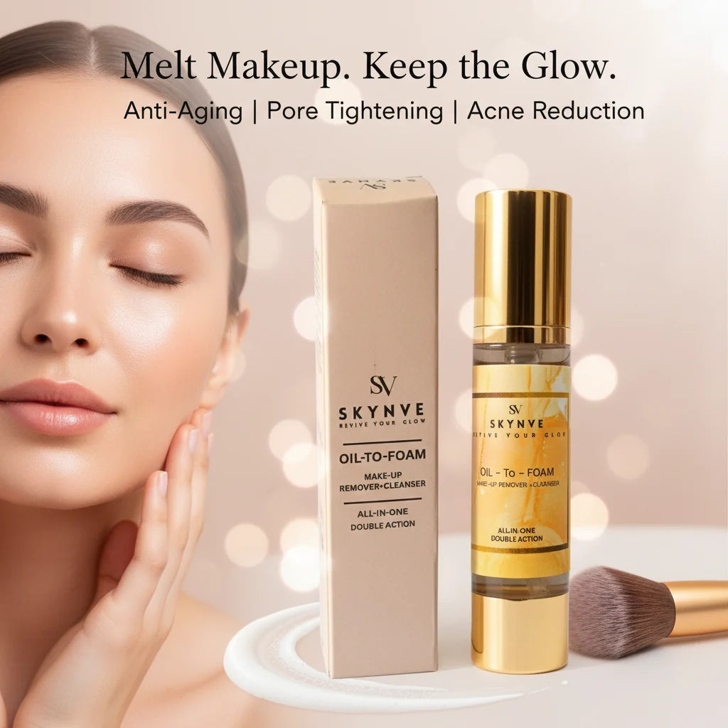 Oil to Foam cleanser + makeup remover [ All in one - Double Action ] 